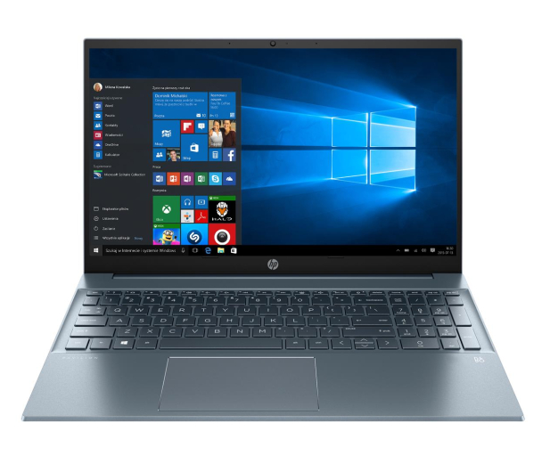 HP Pavilion 15 i5-1135G7/8GB/512/Win10 Blue - 617739 - zdjęcie